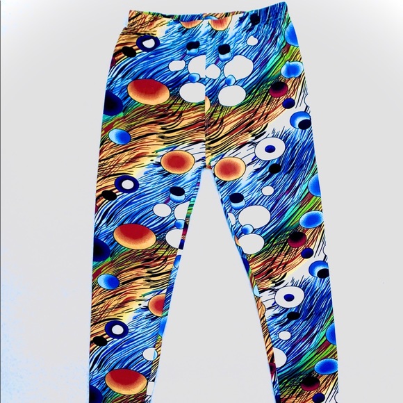 Patterned Women's Leggings - Picture 2 of 6